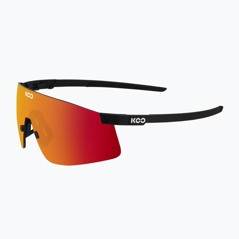 Okulary przeciwsłoneczne Koo Nova black matt/red mirror 5