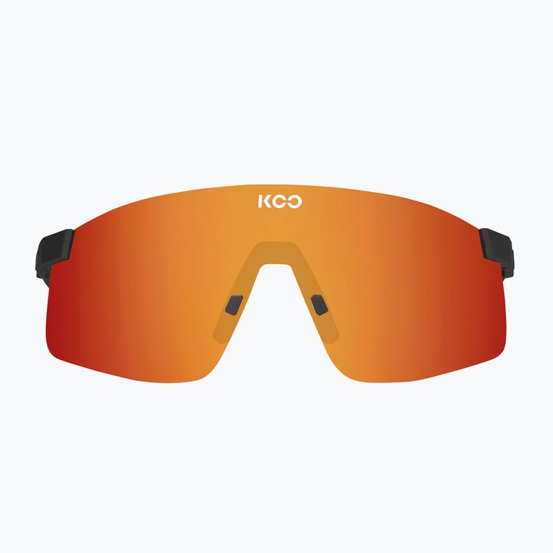 Okulary przeciwsłoneczne Koo Nova black matt/red mirror 6
