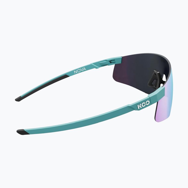 Okulary przeciwsłoneczne Koo Nova acqua matt/turquoise mirror 4