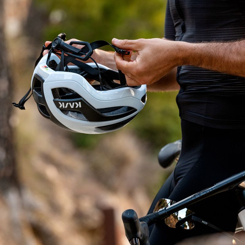 Kask rowerowy KASK Elemento white 12