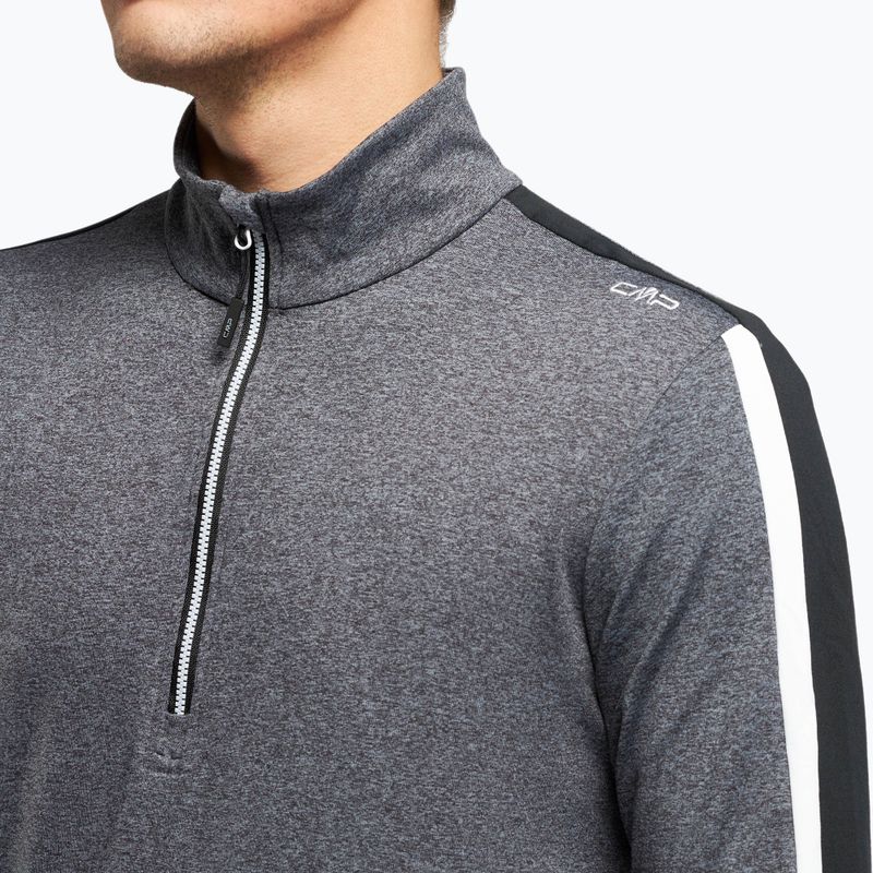 Bluza męska CMP 39L2577 titanio melange 5