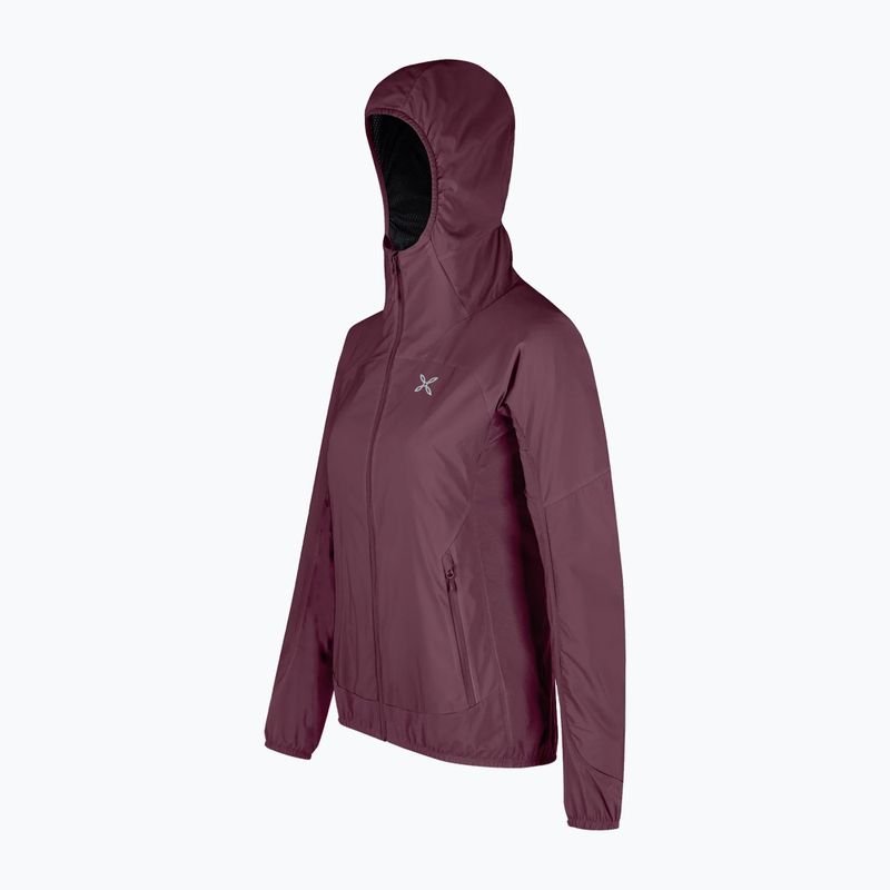 Kurtka przeciwwiatrowa damska Montura Rise Octa Hooded vinaccia 8