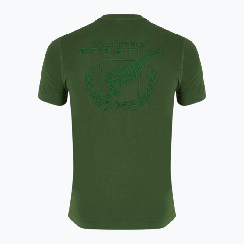 Koszulka męska Aeronautica Militare 251TS2377J633 forest green washed 2