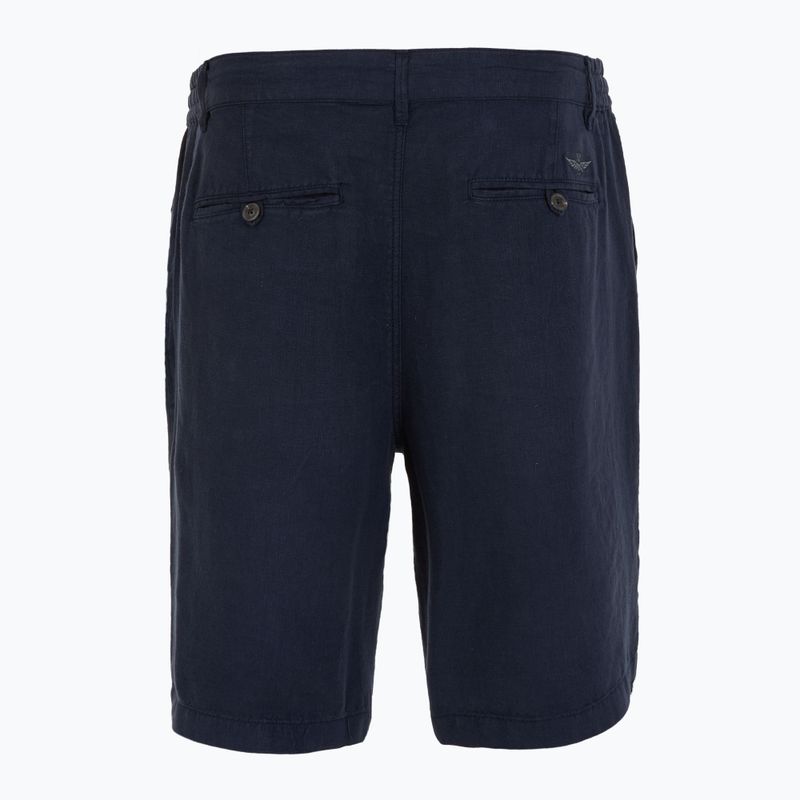 Spodenki męskie Aeronautica Militare 251BE253CT3508 blu navy washed 2