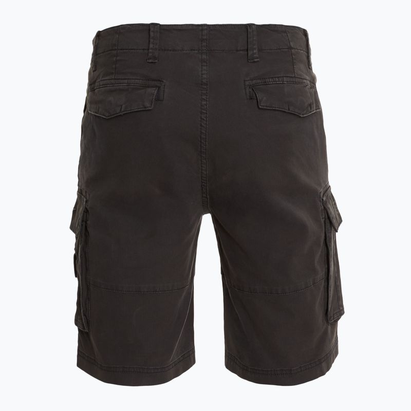Spodenki męskie Aeronautica Militare Tasconato black washed 2