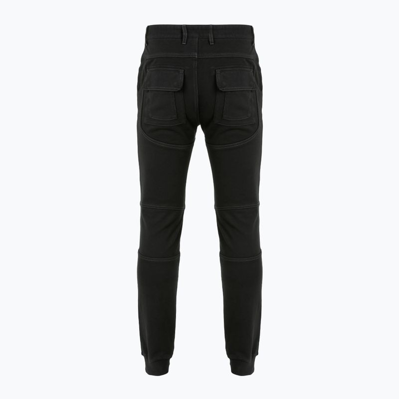 Spodnie męskie Aeronautica Militare 252PF0743UJ00505 Anti-G jet black 2