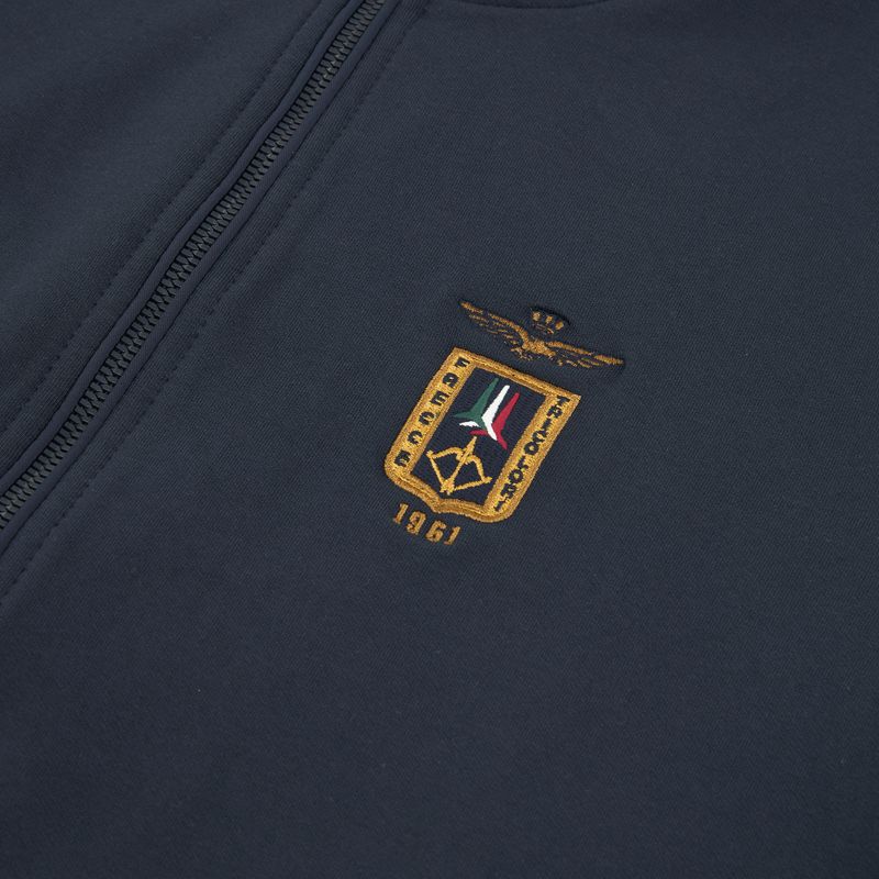 Bluza męska Aeronautica Militare FE2089UF00674 FZ blu navy 3