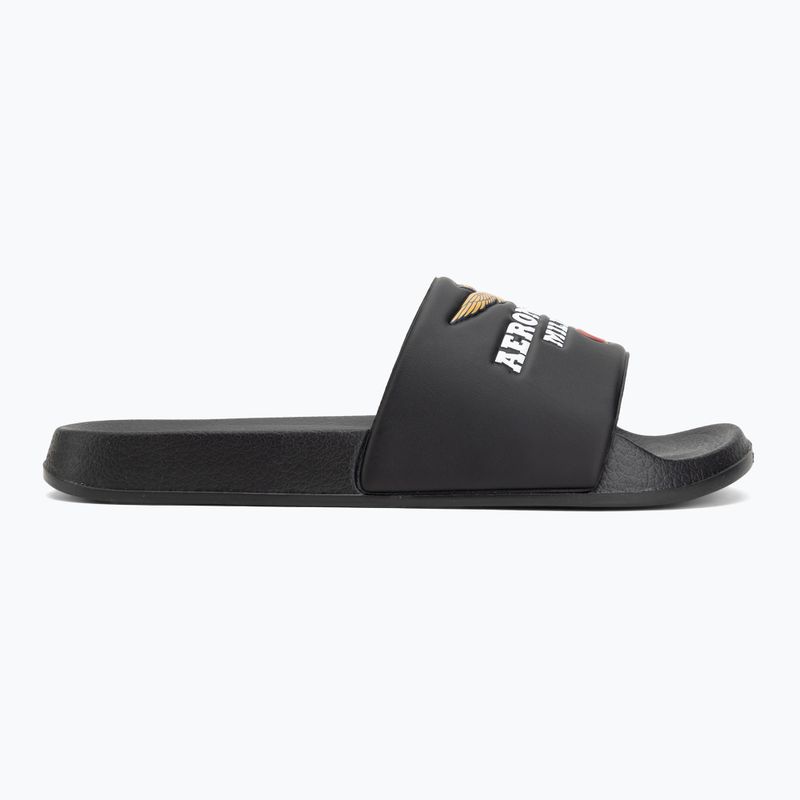 Klapki męskie Aeronautica Militare SC0242UCT03337 jet black 2