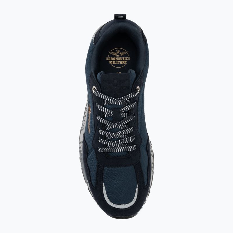Buty męskie Aeronautica Militare SC0276UCT04327 blu navy 5