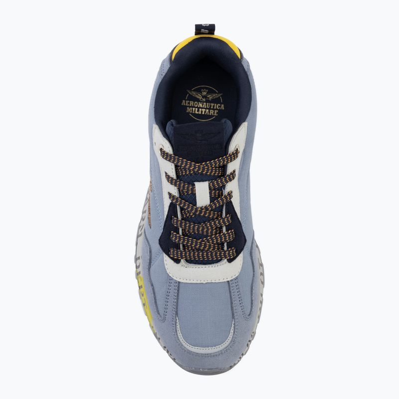 Buty męskie Aeronautica Militare SC0276UCT04327 azzurro 5