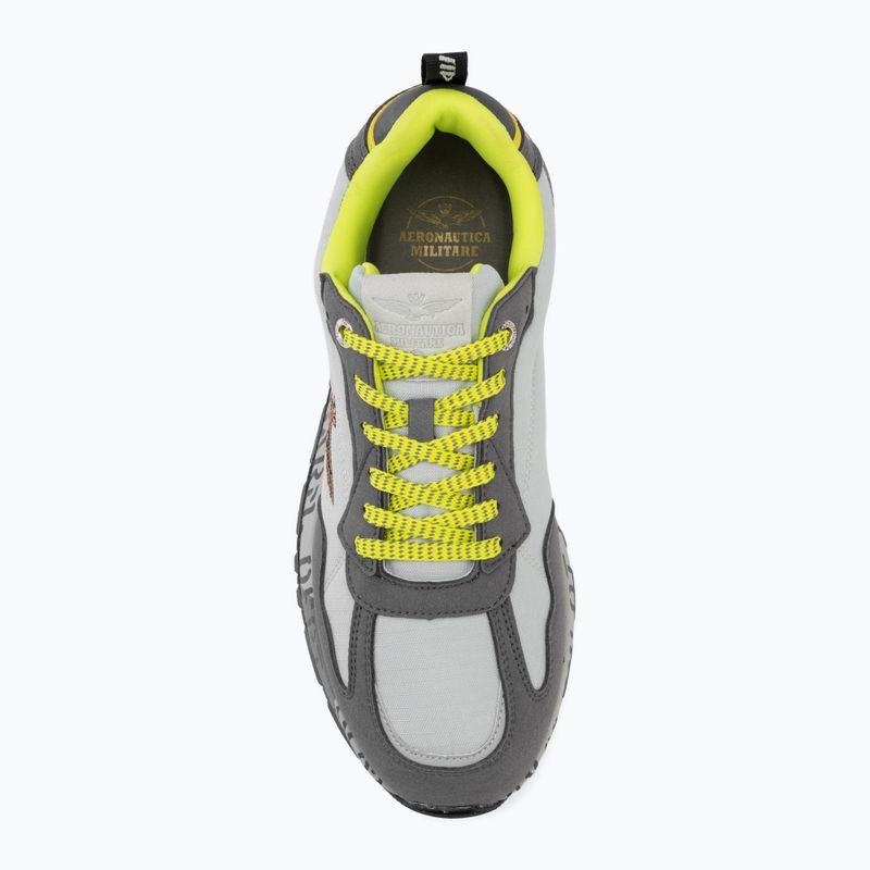 Buty męskie Aeronautica Militare SC0276UCT04327 nero/grigio 5