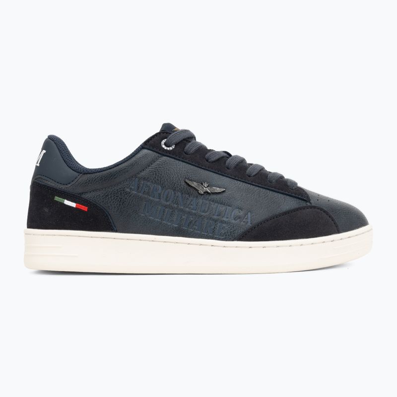 Buty męskie Aeronautica Militare SC0306UCT04325 blu navy 2