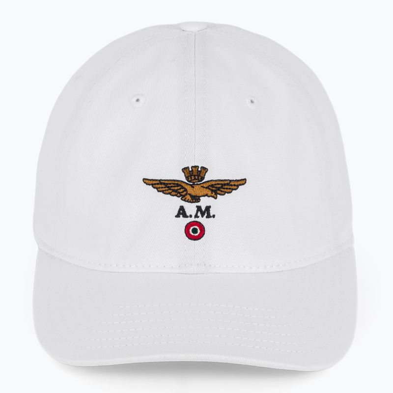 Czapka z daszkiem męska Aeronautica Militare HA1246UCT02 off white 2