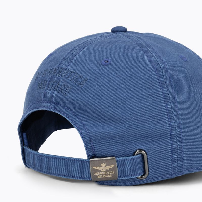 Czapka z daszkiem męska Aeronautica Militare HA1244UCT02476 high tide blue 4