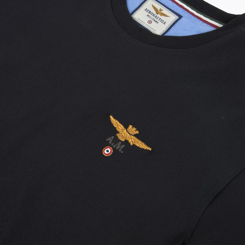 Koszulka męska Aeronautica Militare TS1580UJ00372 jet black 3