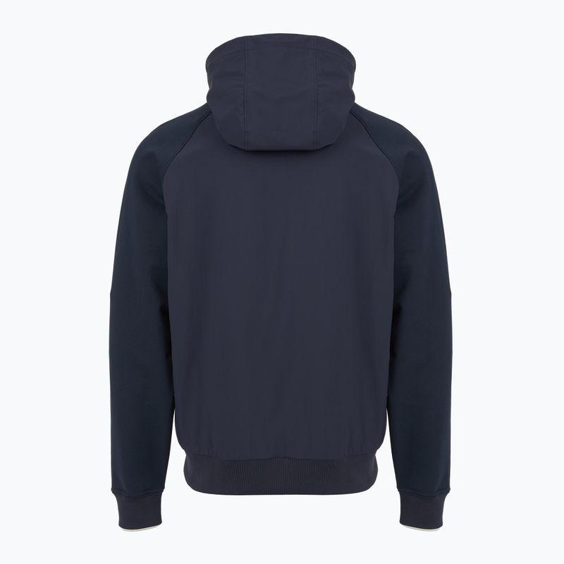 Kurtka męska Aeronautica Militare AF0519UCT04291 Hoodie blu navy 2