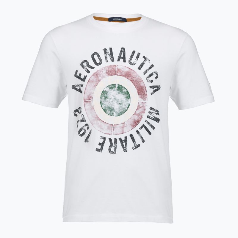 Koszulka męska Aeronautica Militare TS2538UJ00727 off white
