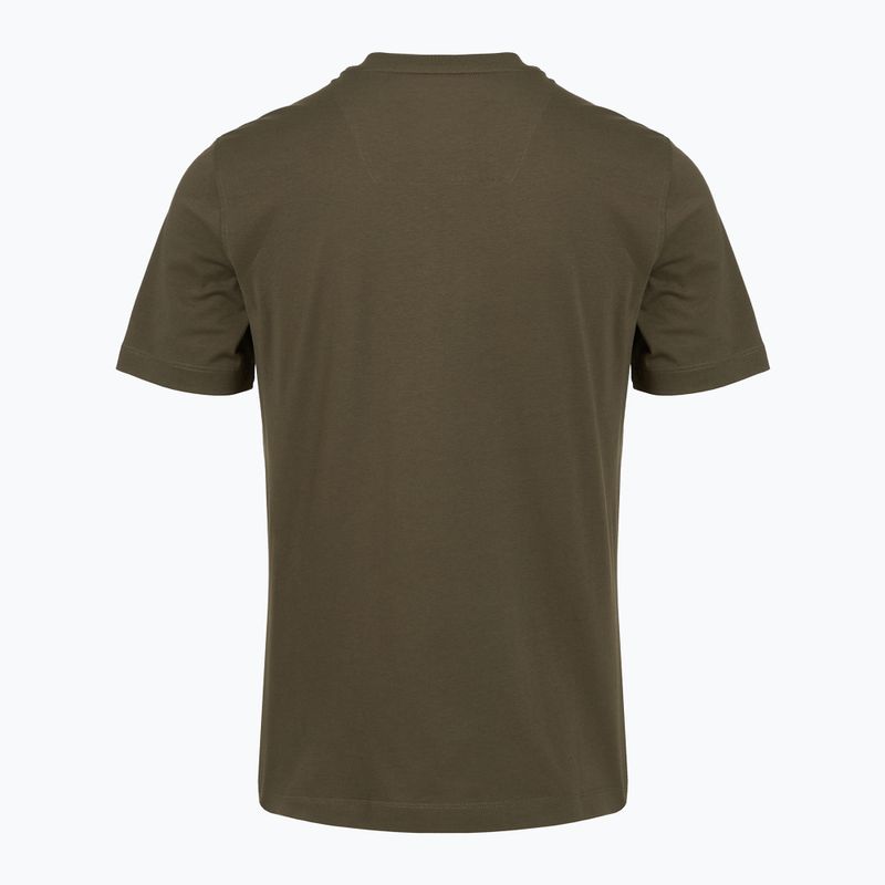 Koszulka męska Aeronautica Militare TS1580UJ00372 verde scuro 2