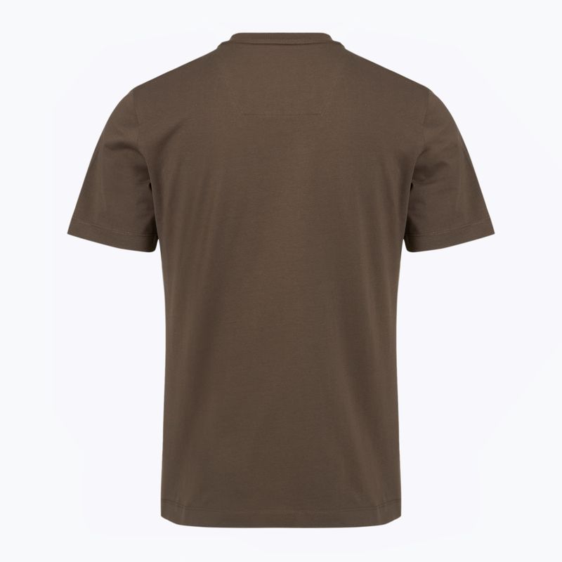 Koszulka męska Aeronautica Militare TS1580UJ00372 chestnut brown 2