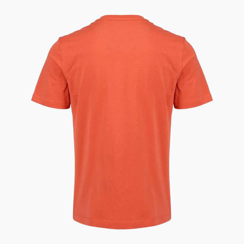 Koszulka męska Aeronautica Militare TS1580UJ00372 paprika 2