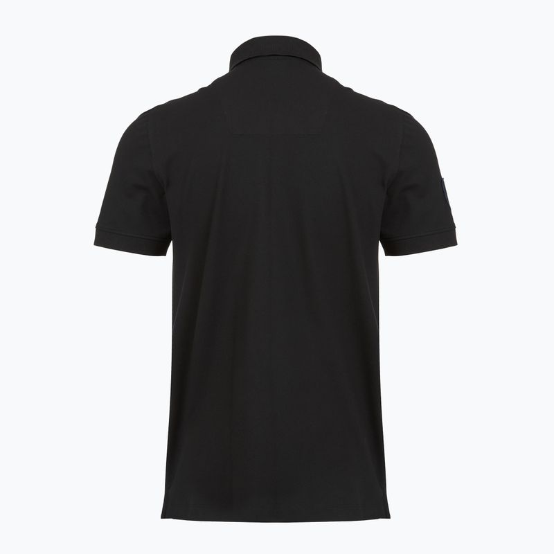 Koszulka męska Aeronautica Militare PO1927UP00191 Polo jet black 2