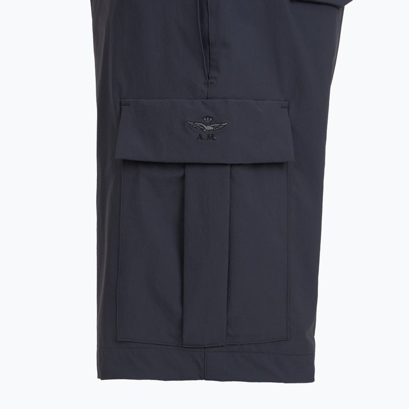 Spodenki męskie Aeronautica Militare BE0277UCT04291 blu navy 4