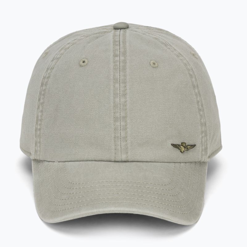 Czapka z daszkiem męska Aeronautica Militare HA1244UCT02476 dried sage 2