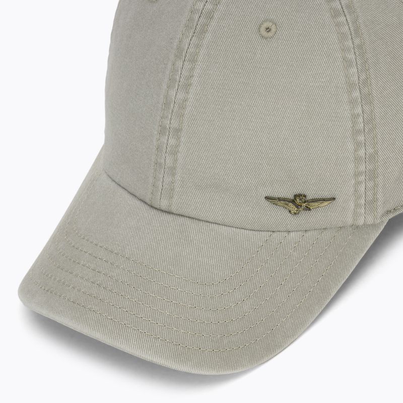 Czapka z daszkiem męska Aeronautica Militare HA1244UCT02476 dried sage 3
