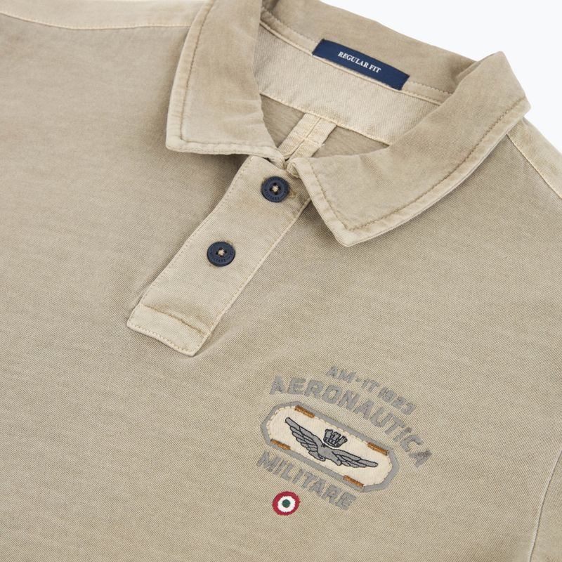 Koszulka męska Aeronautica Militare PO1925UP00406 Polo winter twig 3