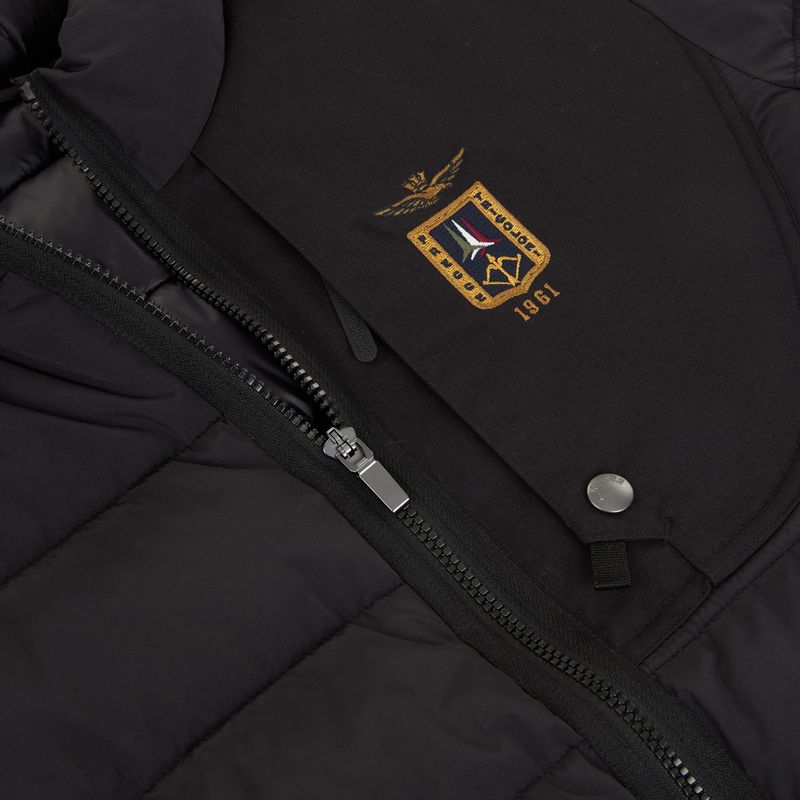 Kurtka zimowa męska Kurtka Aeronautica Militare 262AB3074UCT04358 jet black 3