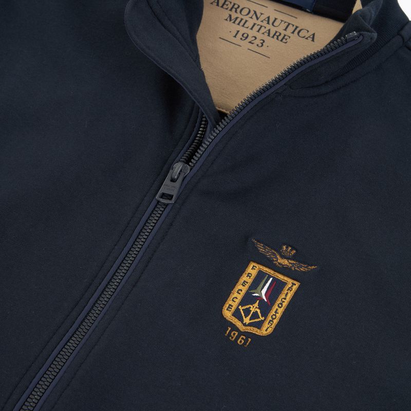 Bluza męska Aeronautica Militare 262FE2089UF00662 Fz blu navy 3