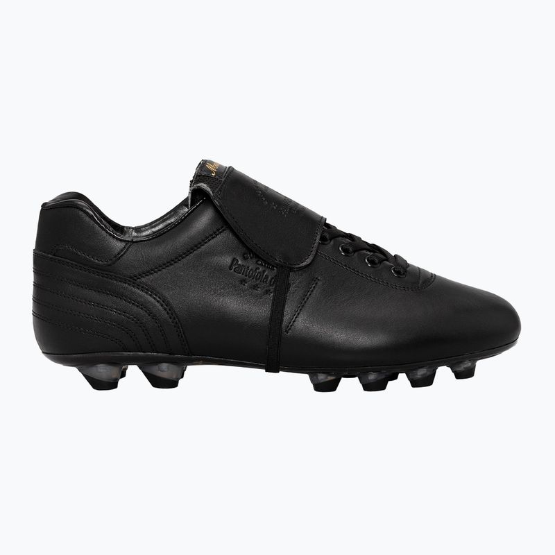 Buty piłkarskie męskie Pantofola d'Oro Lazzarini Tongue nero 7