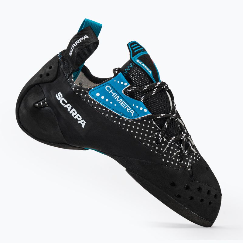 Buty wspinaczkowe SCARPA Chimera black/white/azure 2