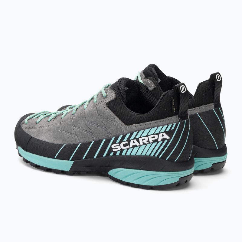 Buty podejściowe damskie SCARPA Mescalito GTX midgray/aqua 3