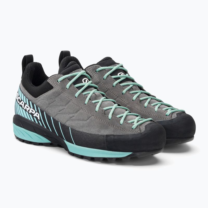 Buty podejściowe damskie SCARPA Mescalito GTX midgray/aqua 4