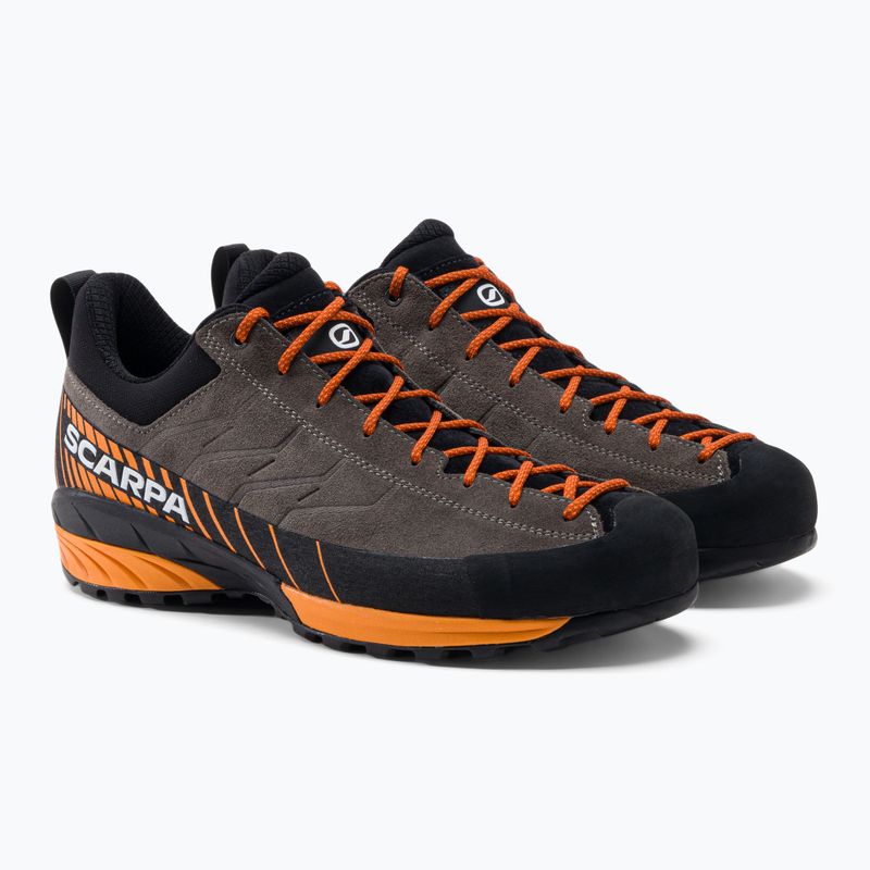 Buty podejściowe męskie SCARPA Mescalito titanium/mango 5