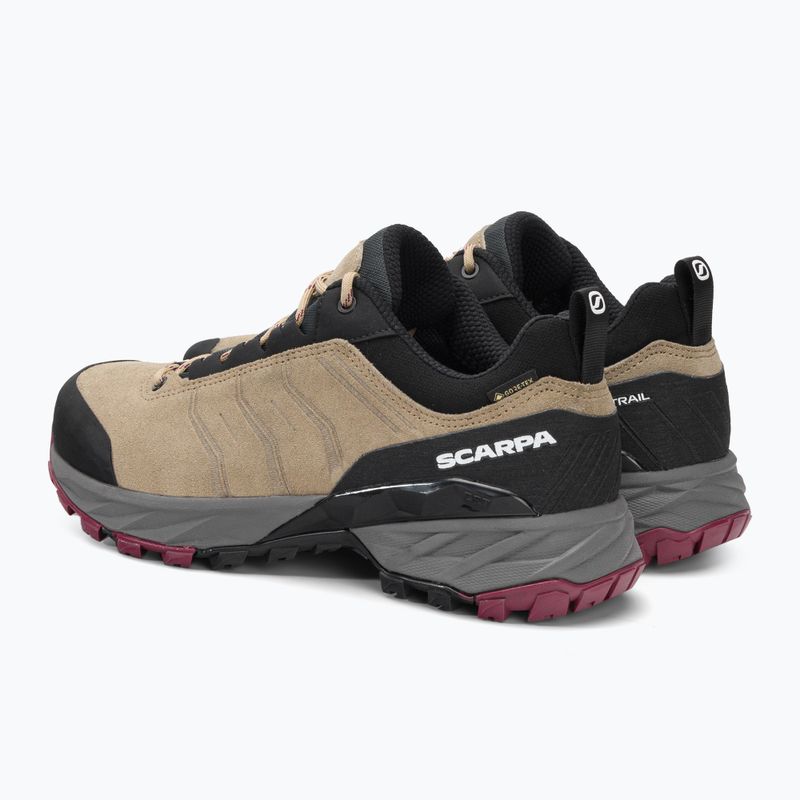 Buty trekkingowe damskie SCARPA Rush Trail GTX light desert/raspberry 3
