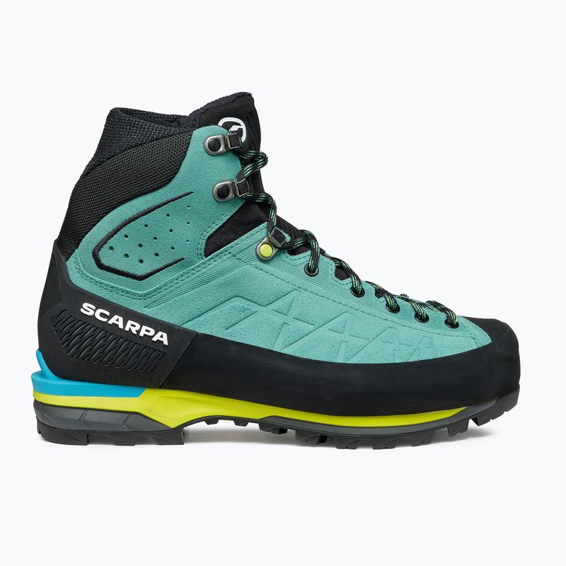 Buty wysokogórskie męskie SCARPA Zodiac Tech GTX waterfall/black 2