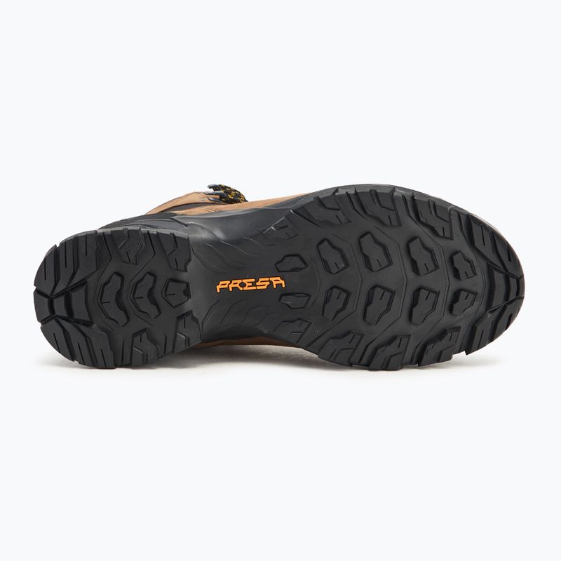 Buty trekkingowe męskie SCARPA Moraine Polar Gtx dark brown/sulphur 4
