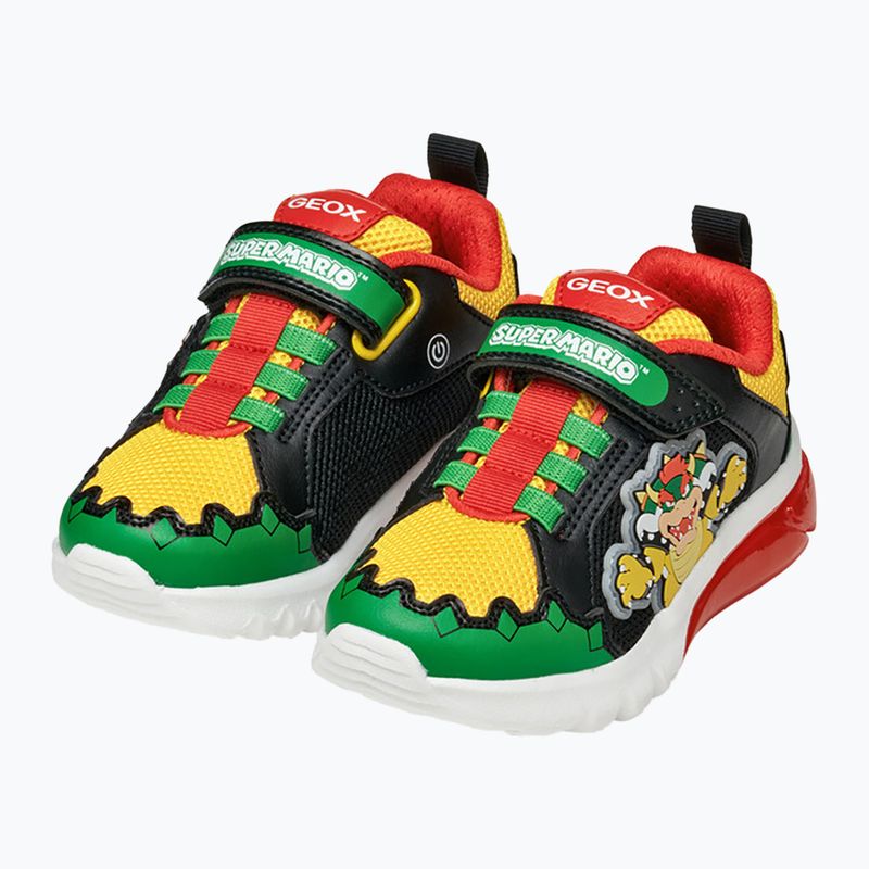 Buty dziecięce Geox Ciberdron green/dark red 17
