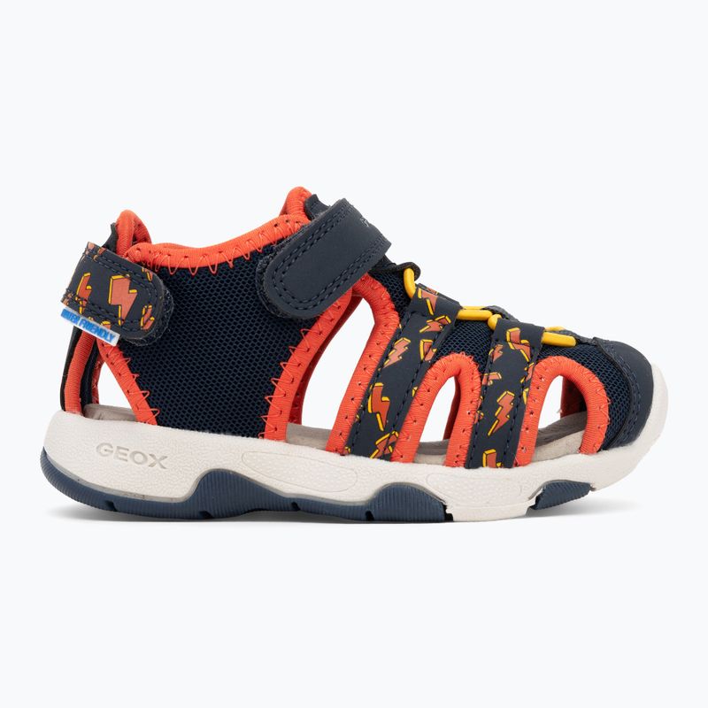 Sandały dziecięce Geox Multy navy/orange 2