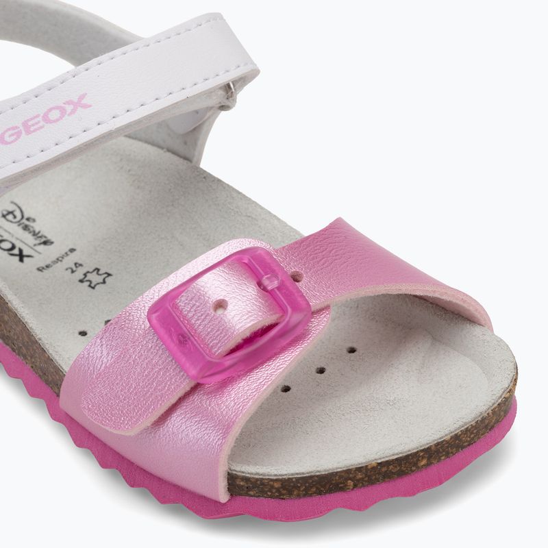 Sandały dziecięce Geox Chalki white/pink 7