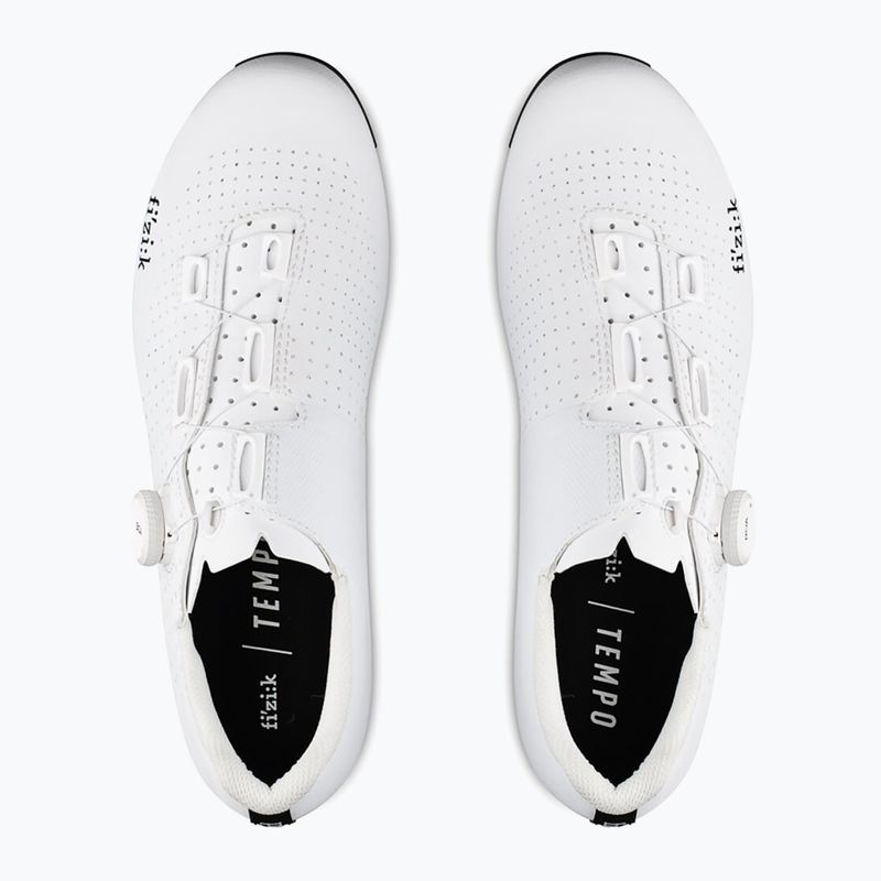 Buty szosowe męskie Fizik Tempo Decos Carbon white/white 10