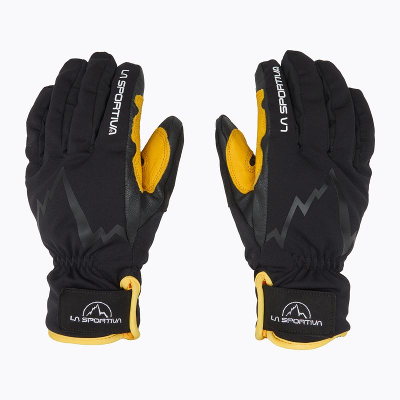 Rękawice skiturowe La Sportiva Ski Touring black/yellow 4