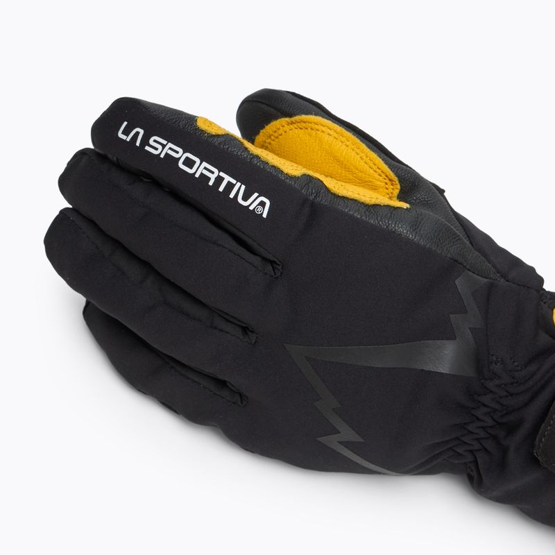 Rękawice skiturowe La Sportiva Ski Touring black/yellow 6