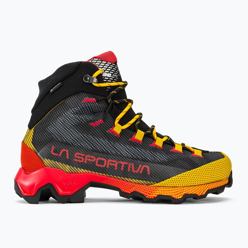 Buty trekkingowe męskie La Sportiva Aequilibrium Hike GTX S24 carbon/ yellow 2