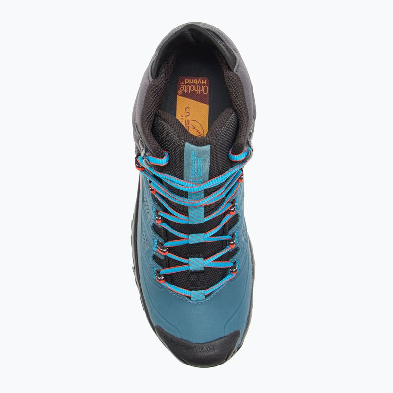 Buty trekkingowe męskie La Sportiva Ultra Raptor II Mid Leather GTX hurricane/ carbon 5