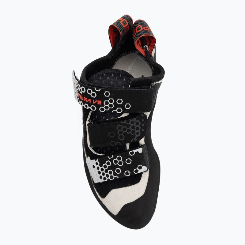 Buty wspinaczkowe damskie La Sportiva Miura VS white/cherry tomato 5