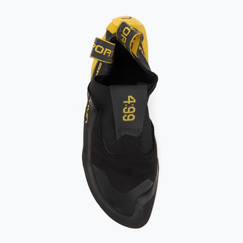 Buty wspinaczkowe La Sportiva Cobra 4.99 black/yellow 5