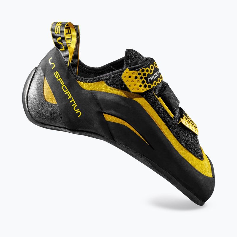 Buty wspinaczkowe męskie La Sportiva Miura VS black/yellow 9